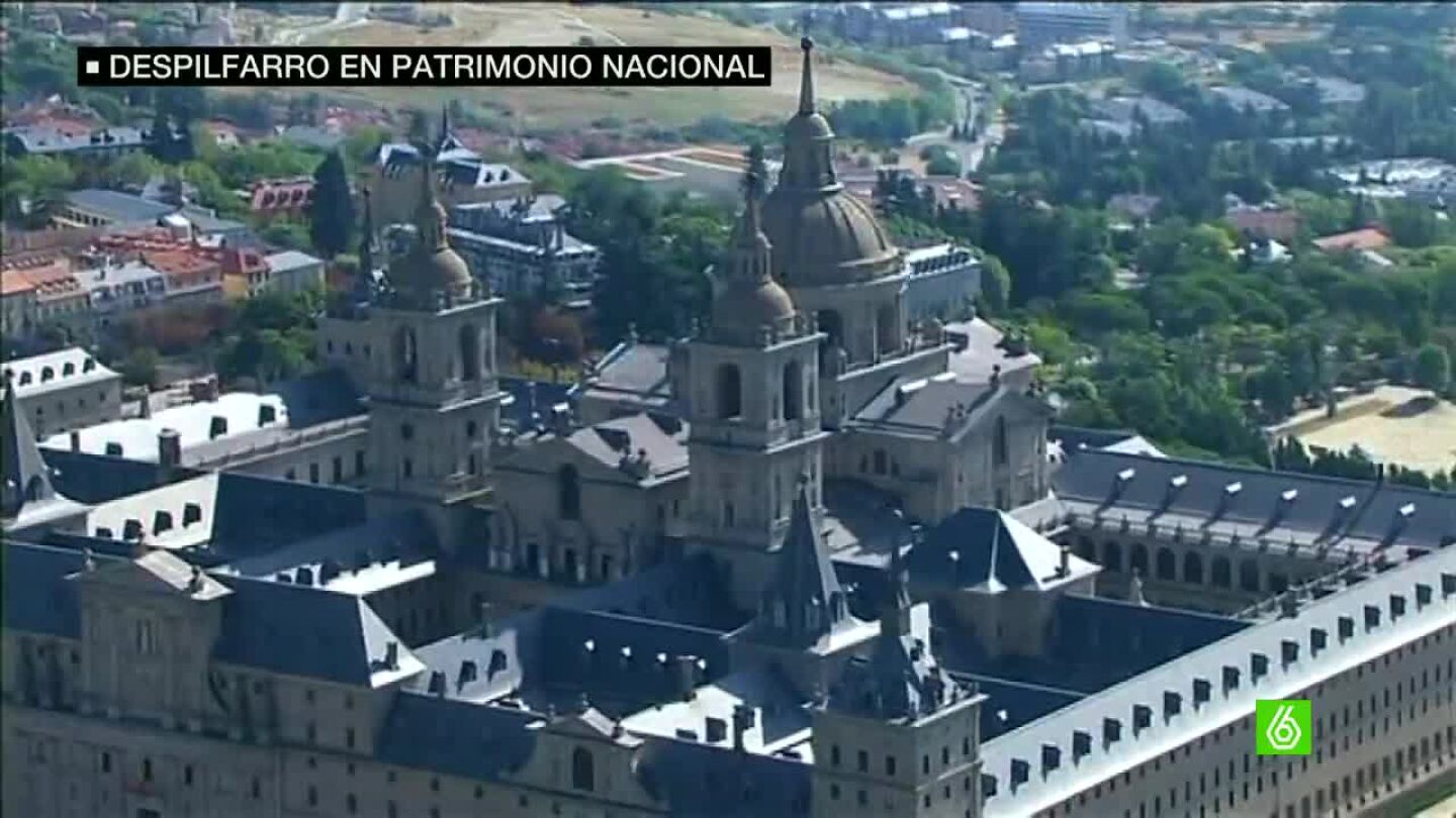 Fragmento de un v&iacute;deo promocional de Patrimonio Nacional