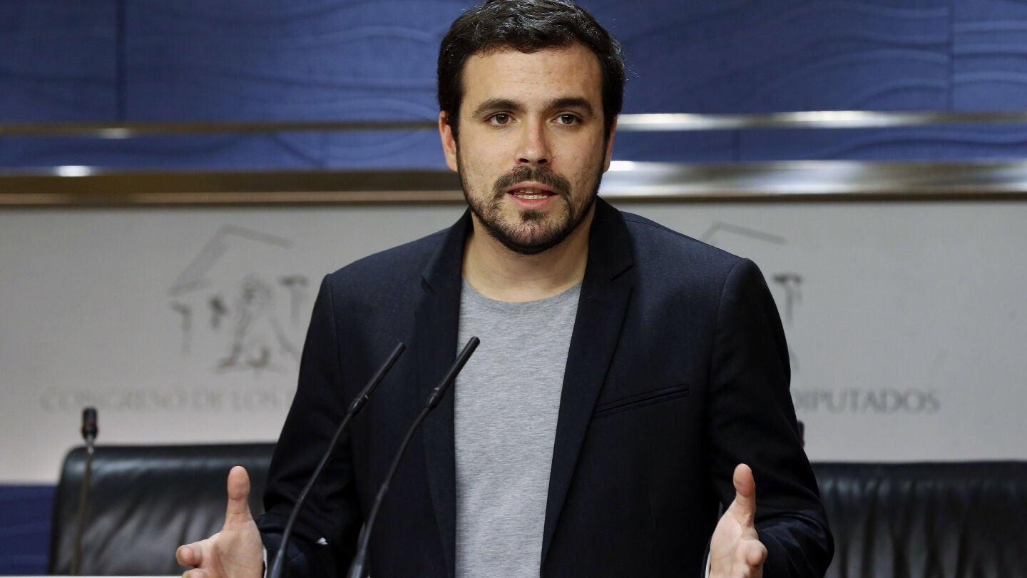 Alberto Garz&oacute;n, l&iacute;der de Izquierda Unida