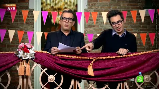 Buenafuente y Berto dan el primer pregón de Zapeando Buenafuente y Berto dan el primer pregón de Zapeando