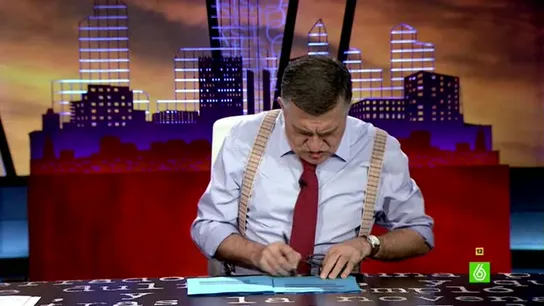 El Gran Wyoming, en El Intermedio El Gran Wyoming, en El Intermedio