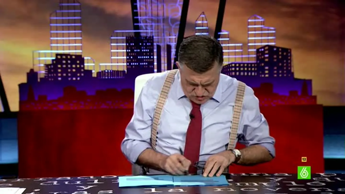 El Gran Wyoming, en El Intermedio El Gran Wyoming, en El Intermedio