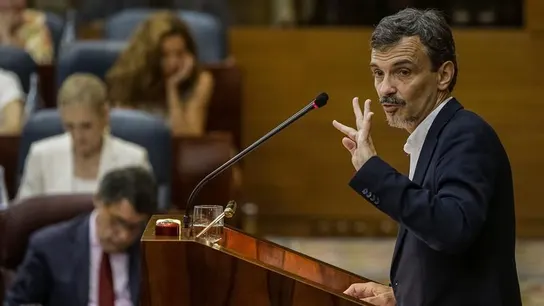 El portavoz de Podemos en la Asamblea de Madrid, José Manuel López El portavoz de Podemos en la Asamblea de Madrid, José Manuel López