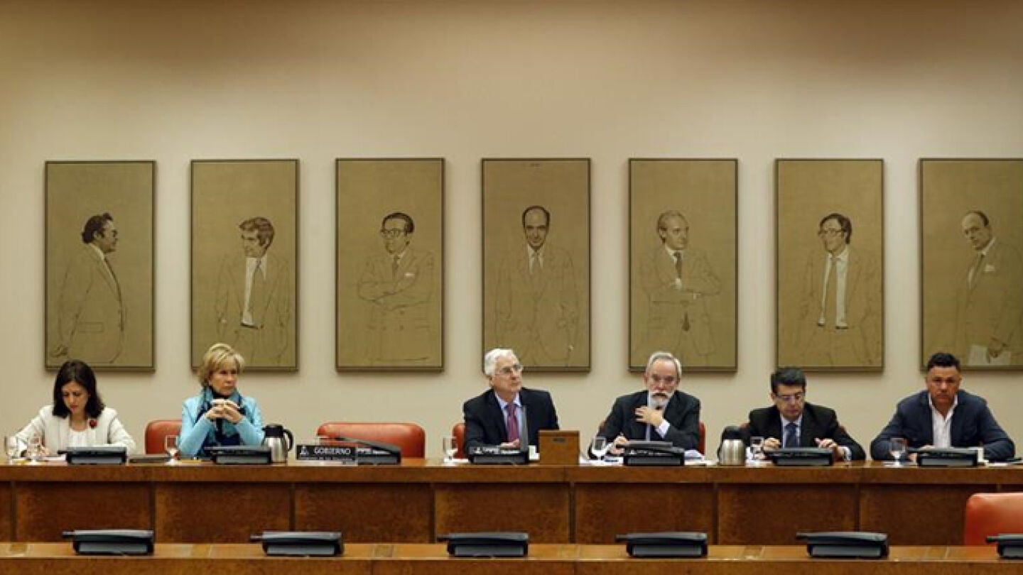 Silla vac&iacute;a de Pedro Moren&eacute;s en el Congreso de los Diputados
