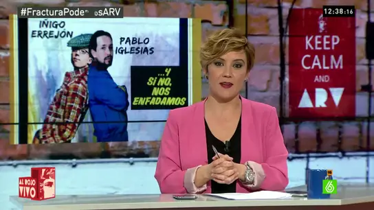Cristina Pardo en Al Rojo Vivo Cristina Pardo en Al Rojo Vivo