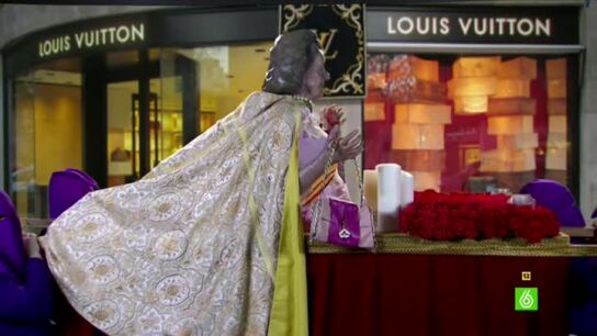 Wyoming: "Nuestra Madre del Santo Visillo acaba de recibir una ofrenda sencilla y humilde, un bolso de apenas 5.000 euros"
