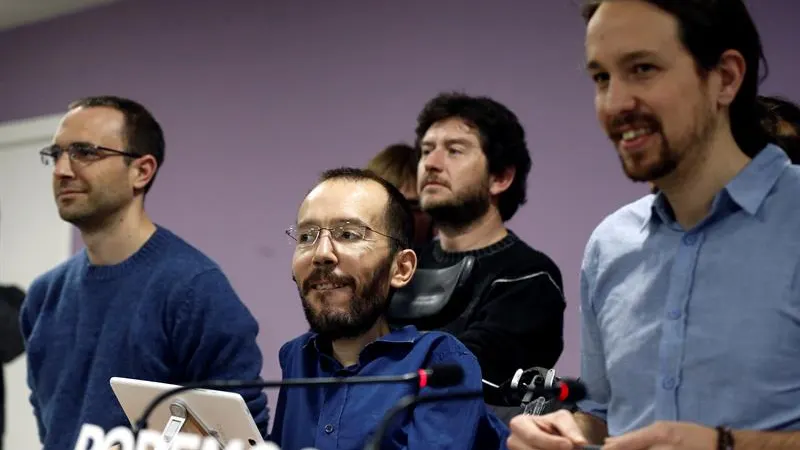 Pablo Iglesias y Pablo Echenique