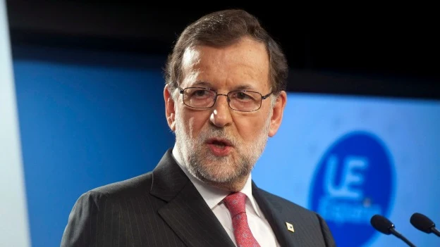 Mariano Rajoy en Bruselas