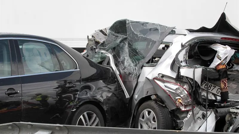 Imagen de un accidente en Salamanca