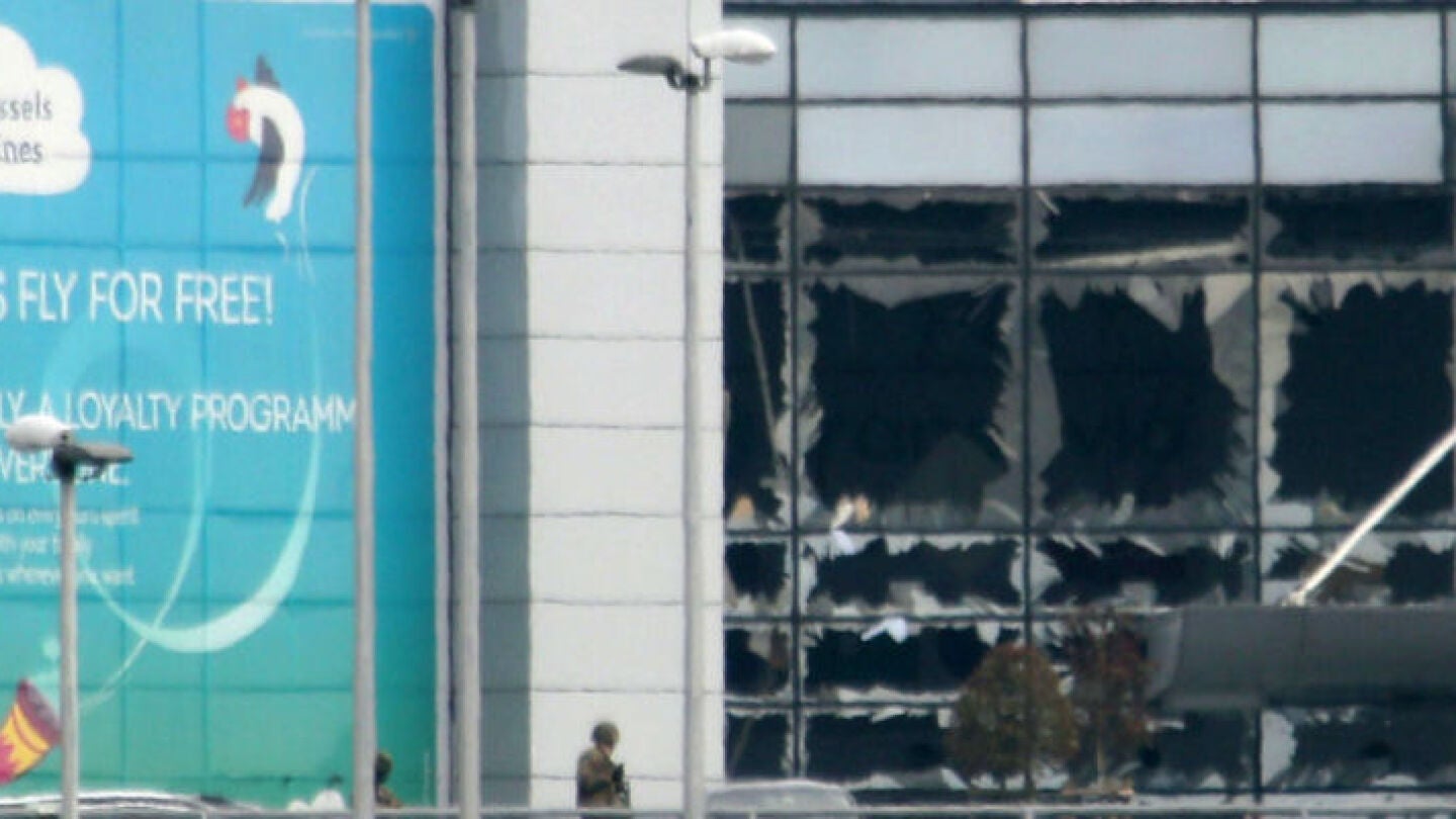 Terminal del aeropuerto de Bruselas