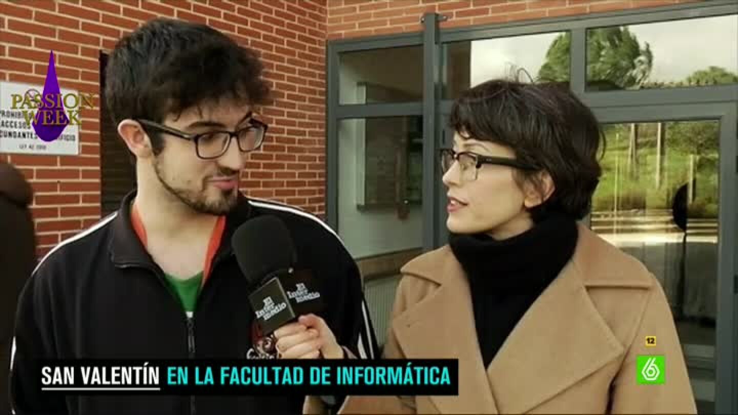 Thais Villas entrevista a un estudiante de Inform&aacute;tica