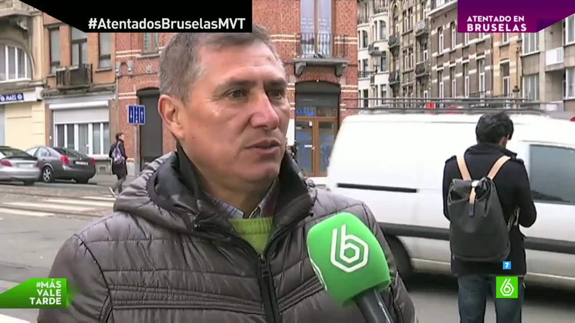 John Jairo, vecino de los terroristas en Bruselas
