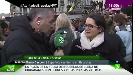 María Cascón, en Más Vale Tarde María Cascón, en Más Vale Tarde