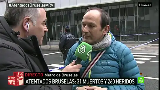 Ángel Rodríguez, testigo del atentado Ángel Rodríguez, testigo del atentado