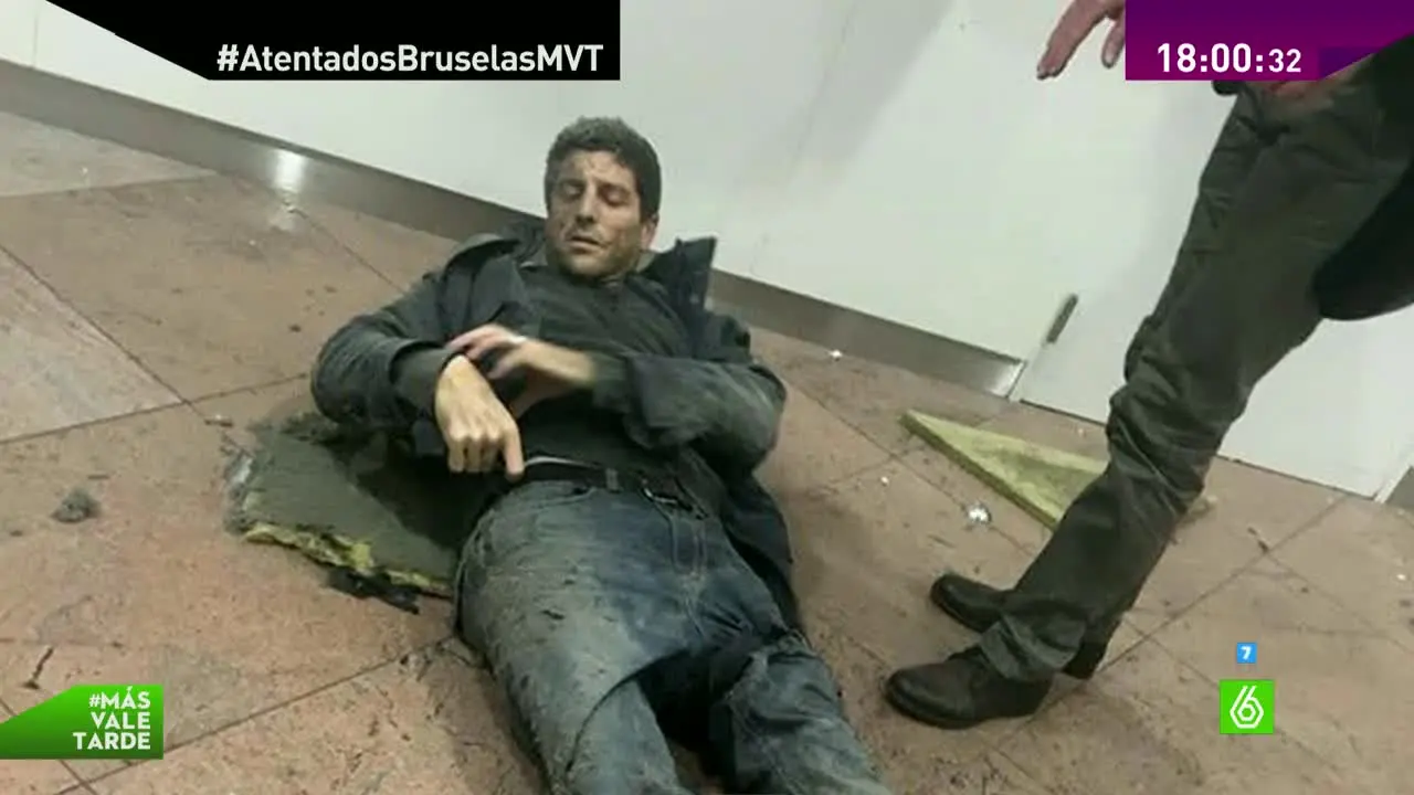 Sebastien Bellin afectado por los atentados Sebastien Bellin afectado por los atentados