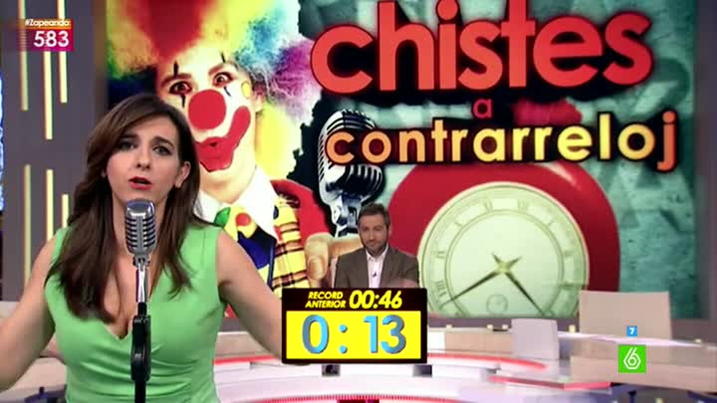 Llum Barrera en una ronda r&aacute;pida de Zapeando