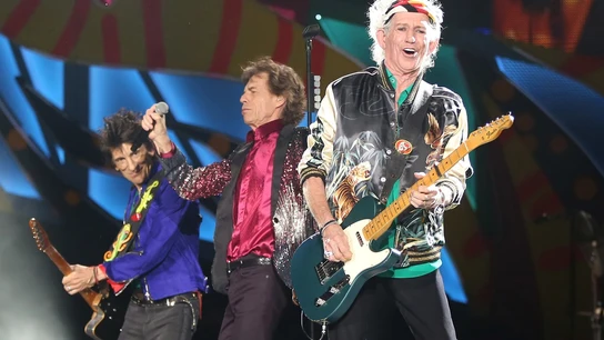 Los Rolling Stones durante su concierto en Cuba Los Rolling Stones durante su concierto en Cuba