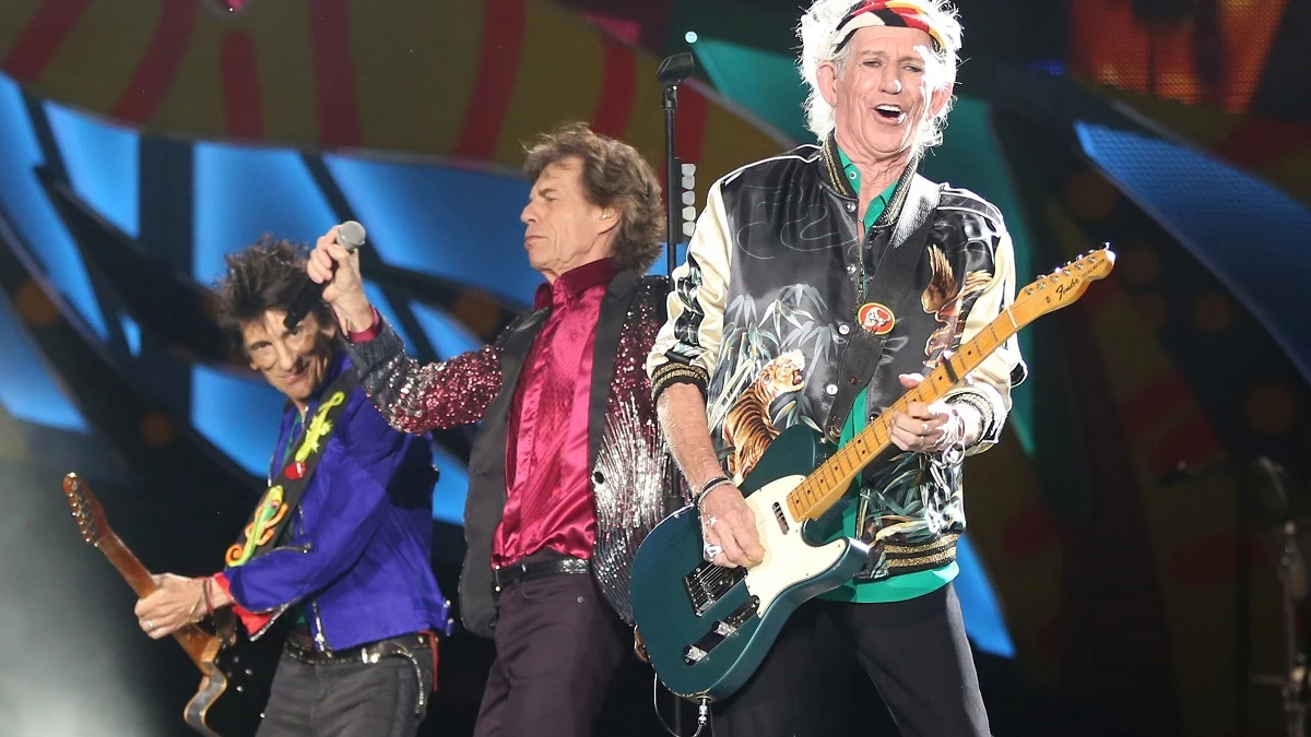Los Rolling Stones durante su concierto en Cuba Los Rolling Stones durante su concierto en Cuba