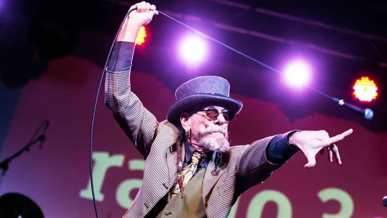 'El Drogas', durante una actuación 'El Drogas', durante una actuación