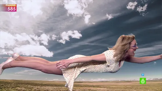 Anna Simon vuela en Zapeando Anna Simon vuela en Zapeando