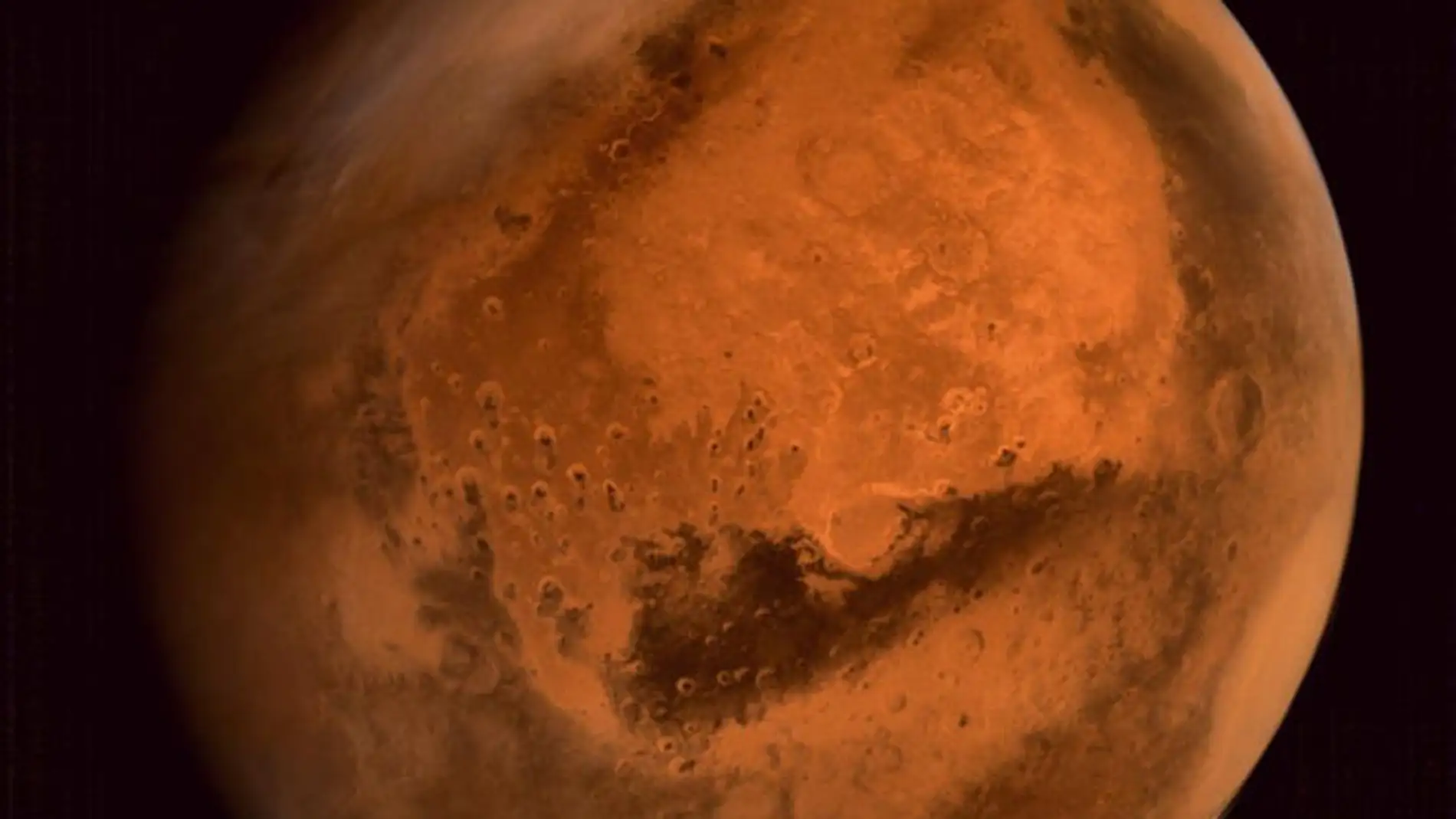 Marte visto por la sonda india Mangalyaan