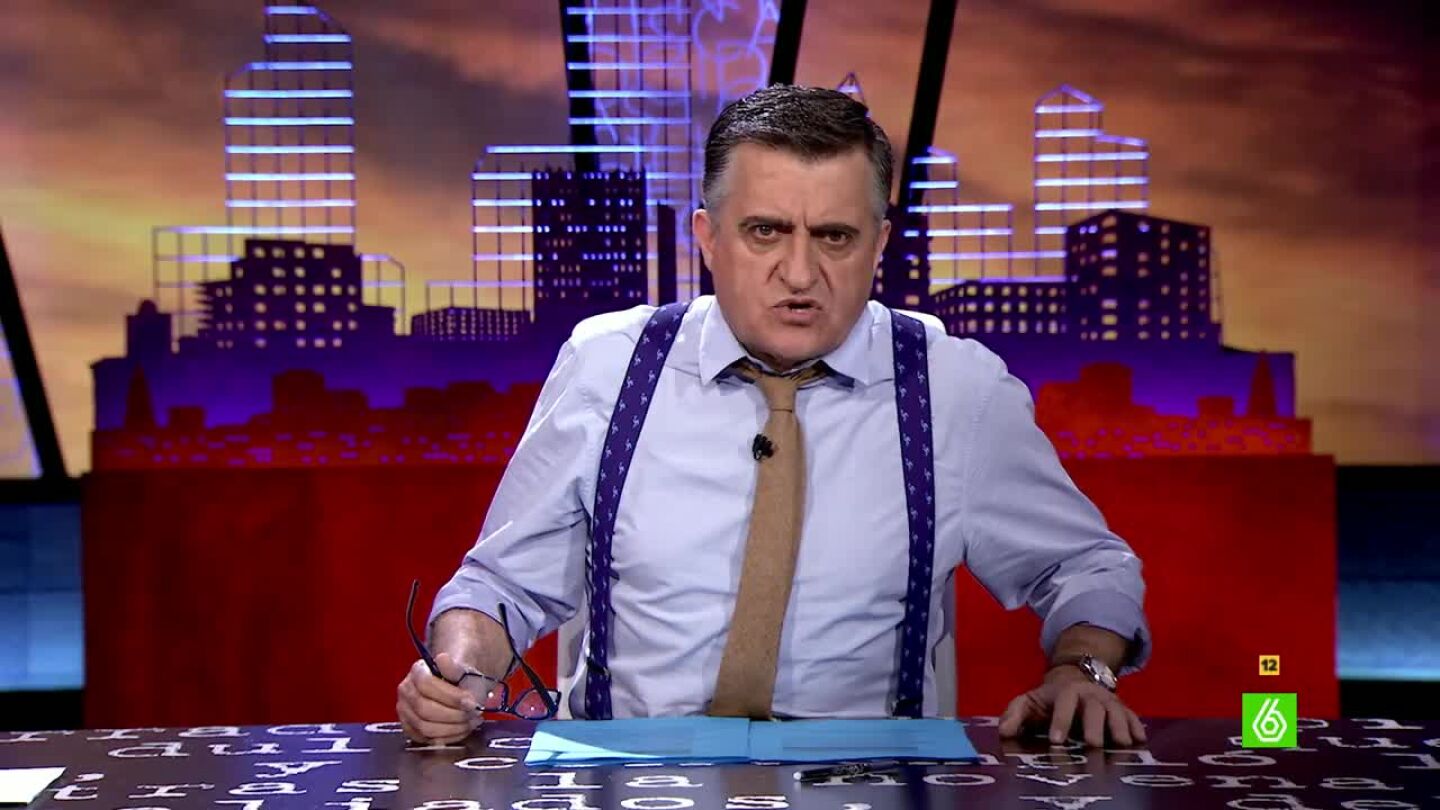El gran Wyoming se dirige a Errejon