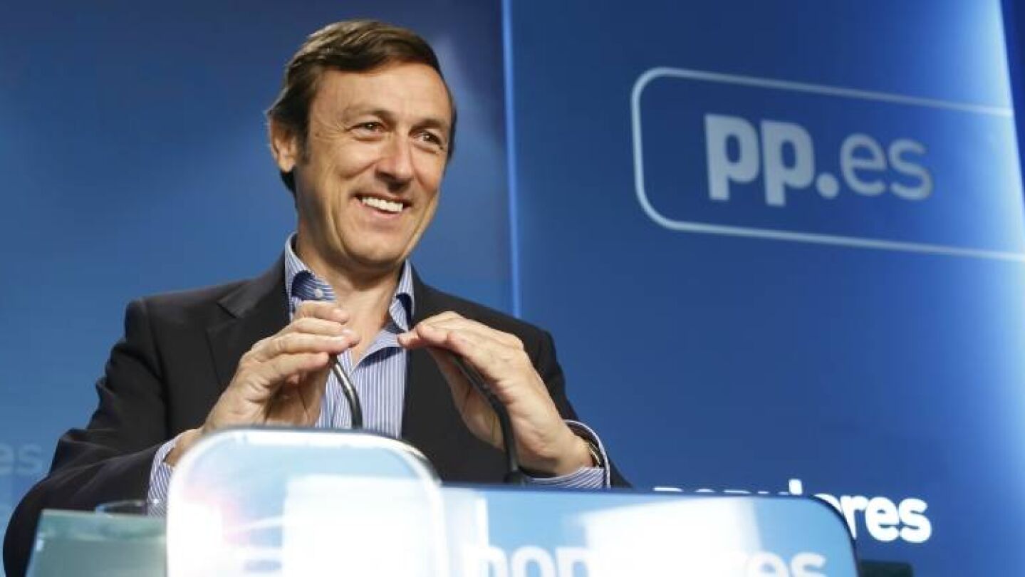 Rafa Hernando en rueda de prensa