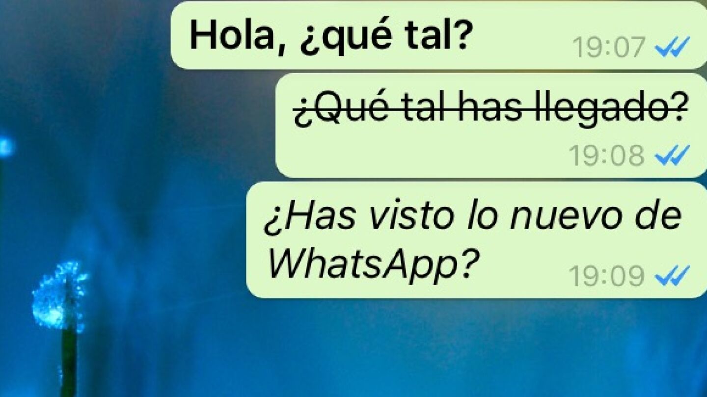 Nueva actualizaci&oacute;n de WhatsApp