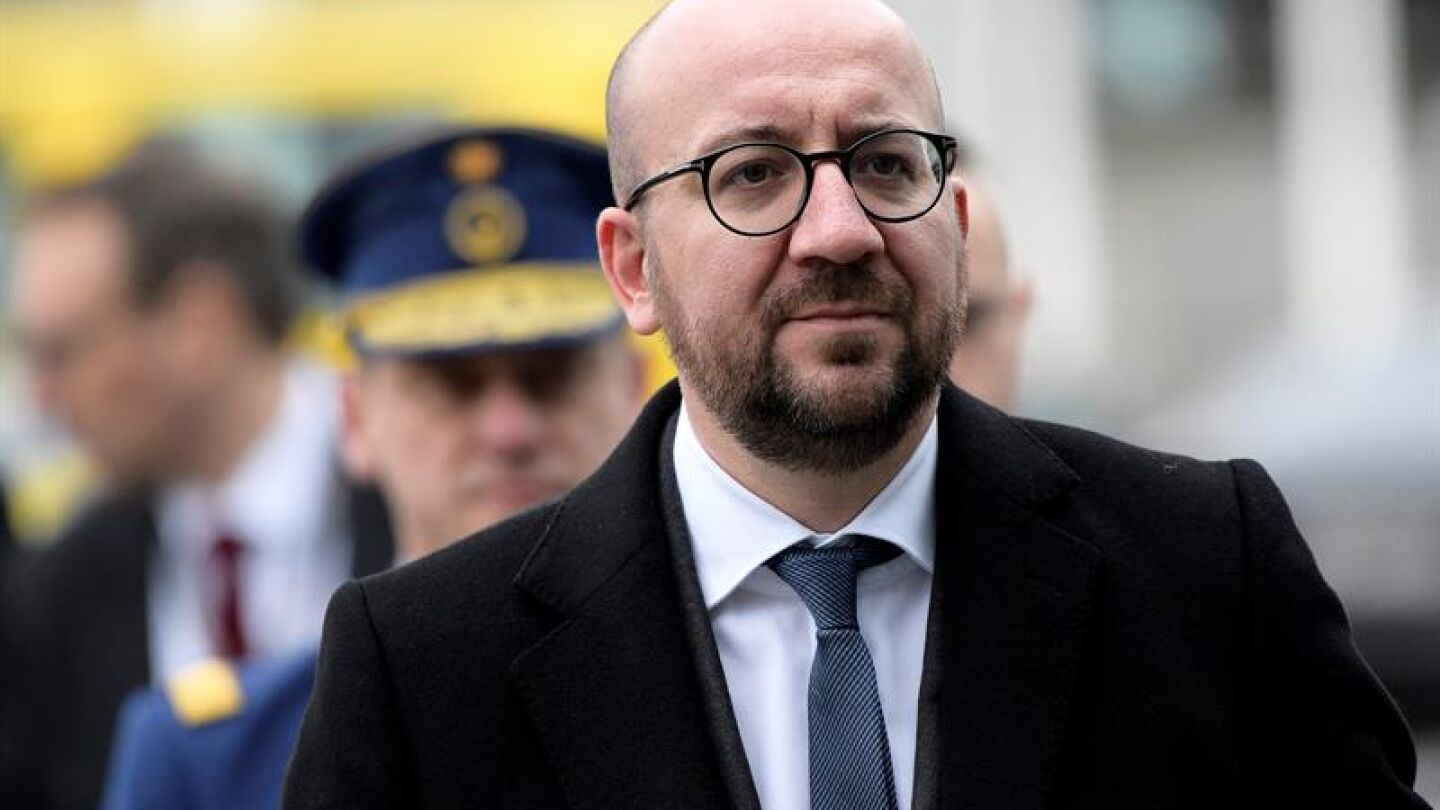 Charles Michel , primer ministro belga