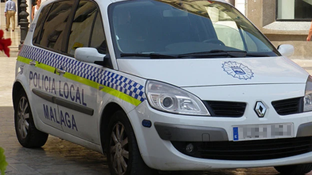 Coche de la Policía Local de Málaga