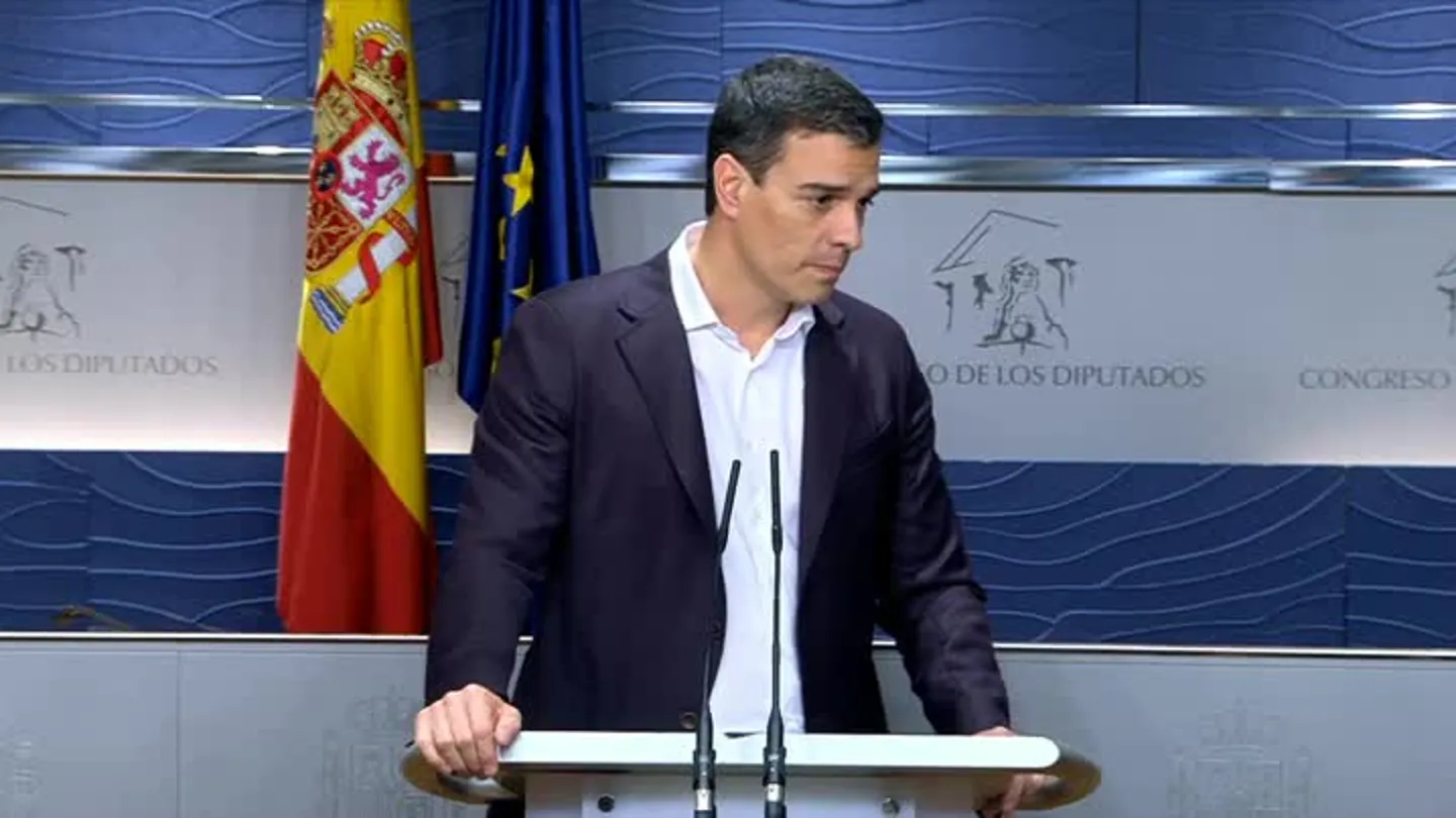 Pedro Sánchez habla en el Congreso Pedro Sánchez habla en el Congreso