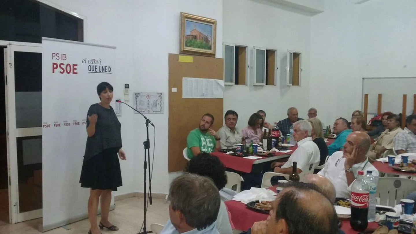 La diputada Silvia Cano, durante un acto de partido La diputada Silvia Cano, durante un acto de partido