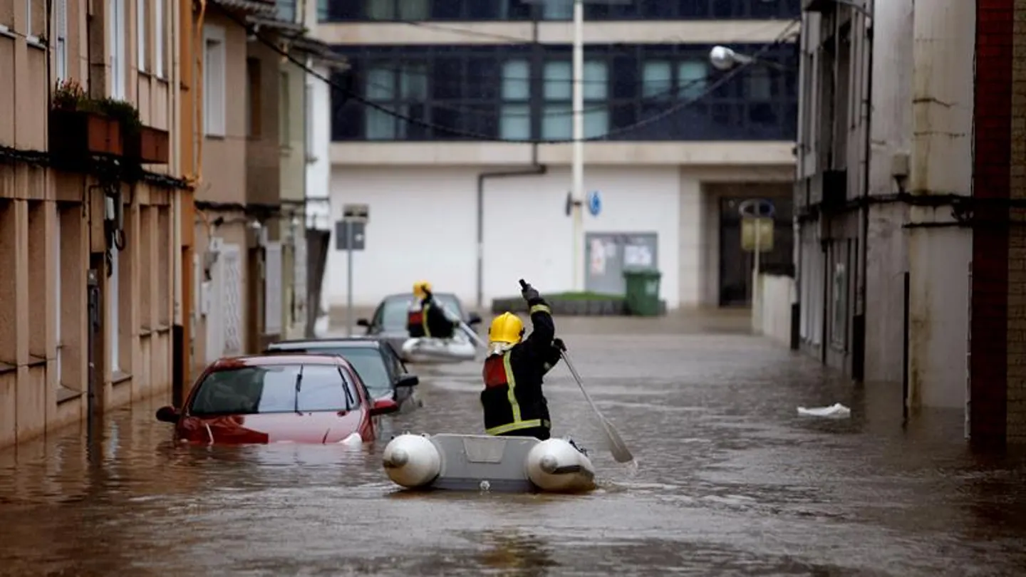 Inundaciones en Sada, A Coruña Inundaciones en Sada, A Coruña