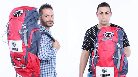 Nacho y Quintín, pareja de desconocidos de Pekín Express Nacho y Quintín, pareja de desconocidos de Pekín Express