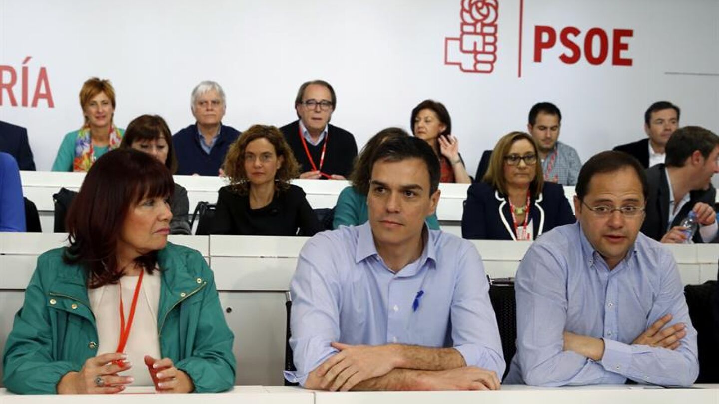Pedro S&aacute;nchez en el Comit&eacute; Federal del PSOE