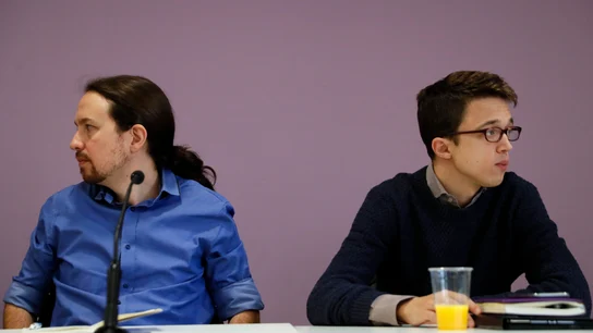 Pablo Iglesias e Íñigo Errejón, en una imagen de archivo Pablo Iglesias e Íñigo Errejón, en una imagen de archivo