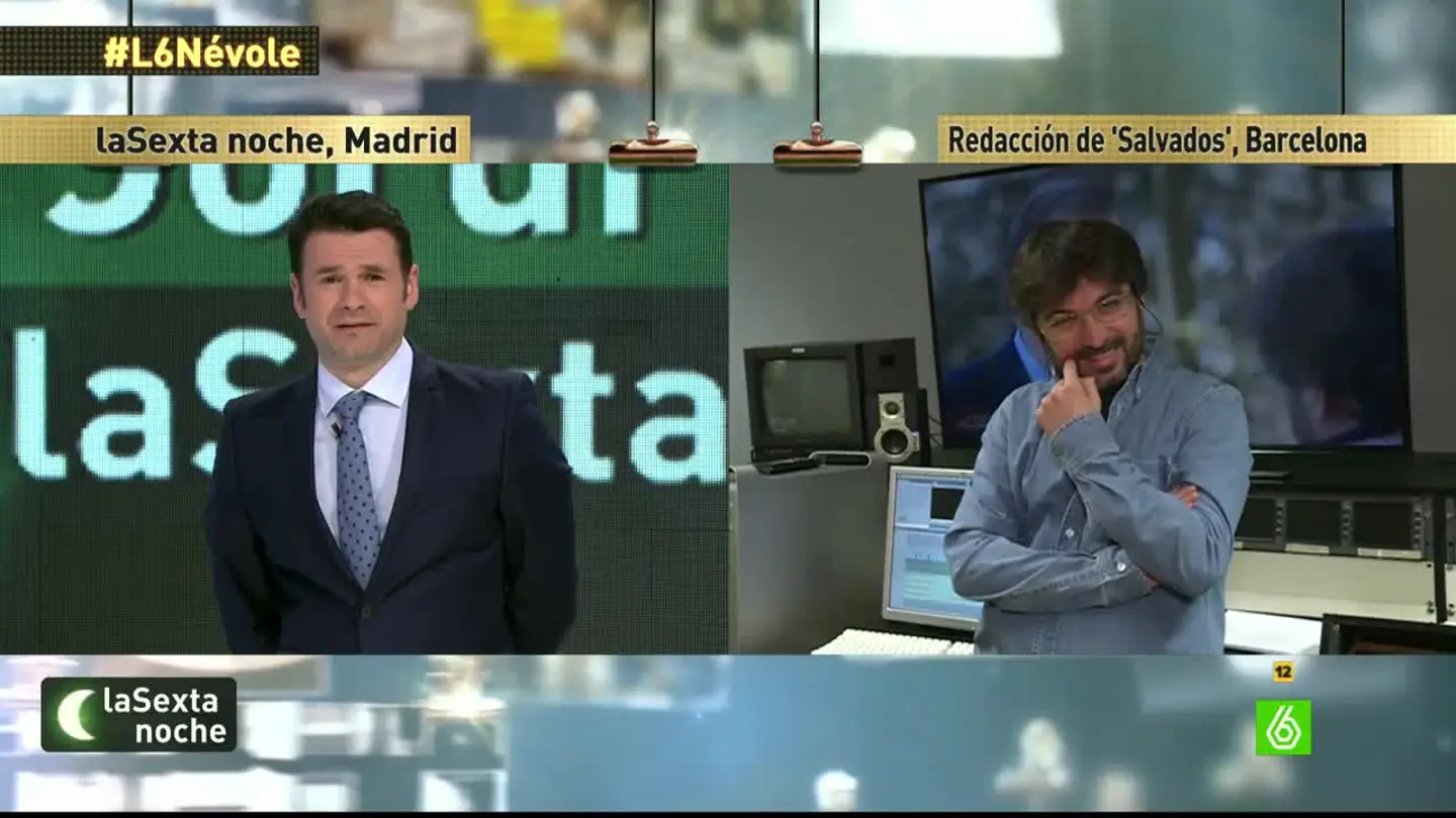 Jordi Évole, en laSexta Noche Jordi Évole, en laSexta Noche