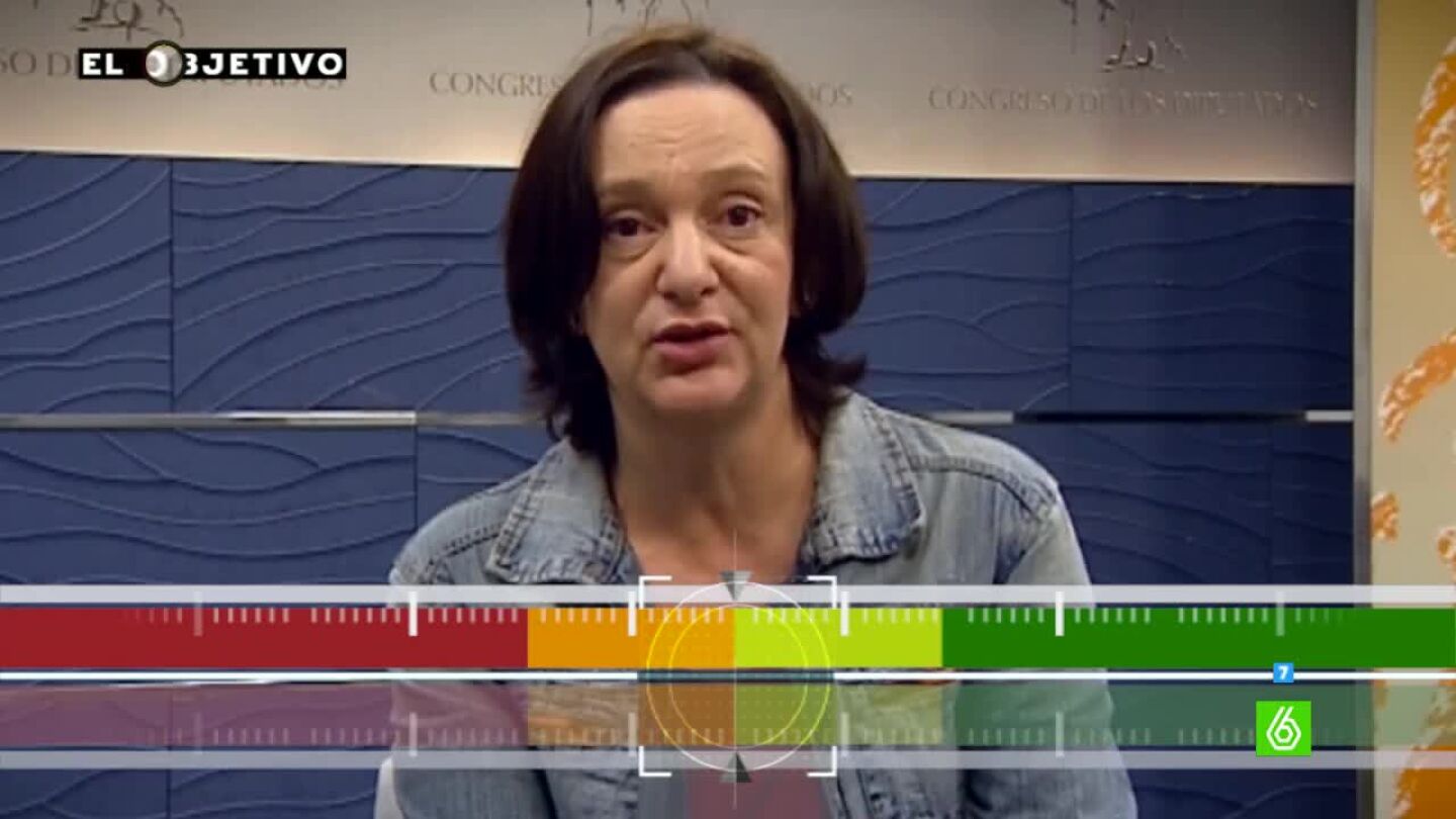 Carolina Bescansa, prueba de Verificaci&oacute;n