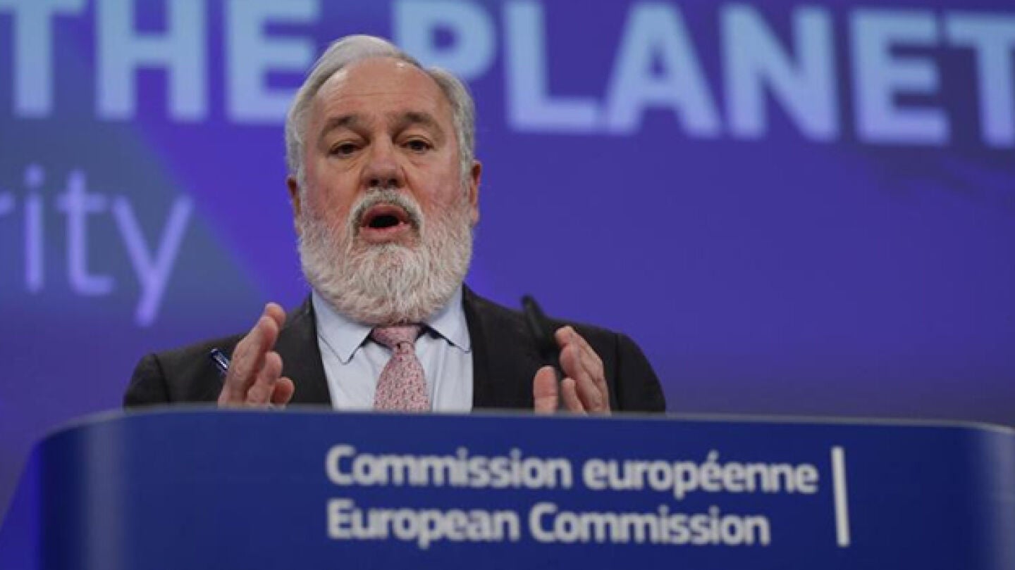 Miguel Arias Ca&ntilde;ete en la Comisi&oacute;n Europea (Archivo)