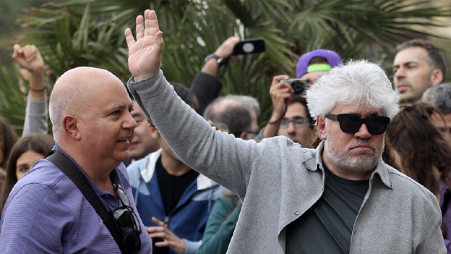 Pedro Almod&oacute;var junto a su hermano Agust&iacute;n