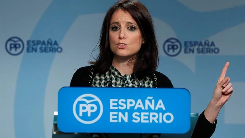 La vicesecretaria de Estudios y Programas del PP, Andrea Levy La vicesecretaria de Estudios y Programas del PP, Andrea Levy