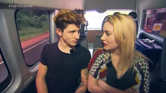 la bloqguera y el youtuber de Pekín Express la bloqguera y el youtuber de Pekín Express