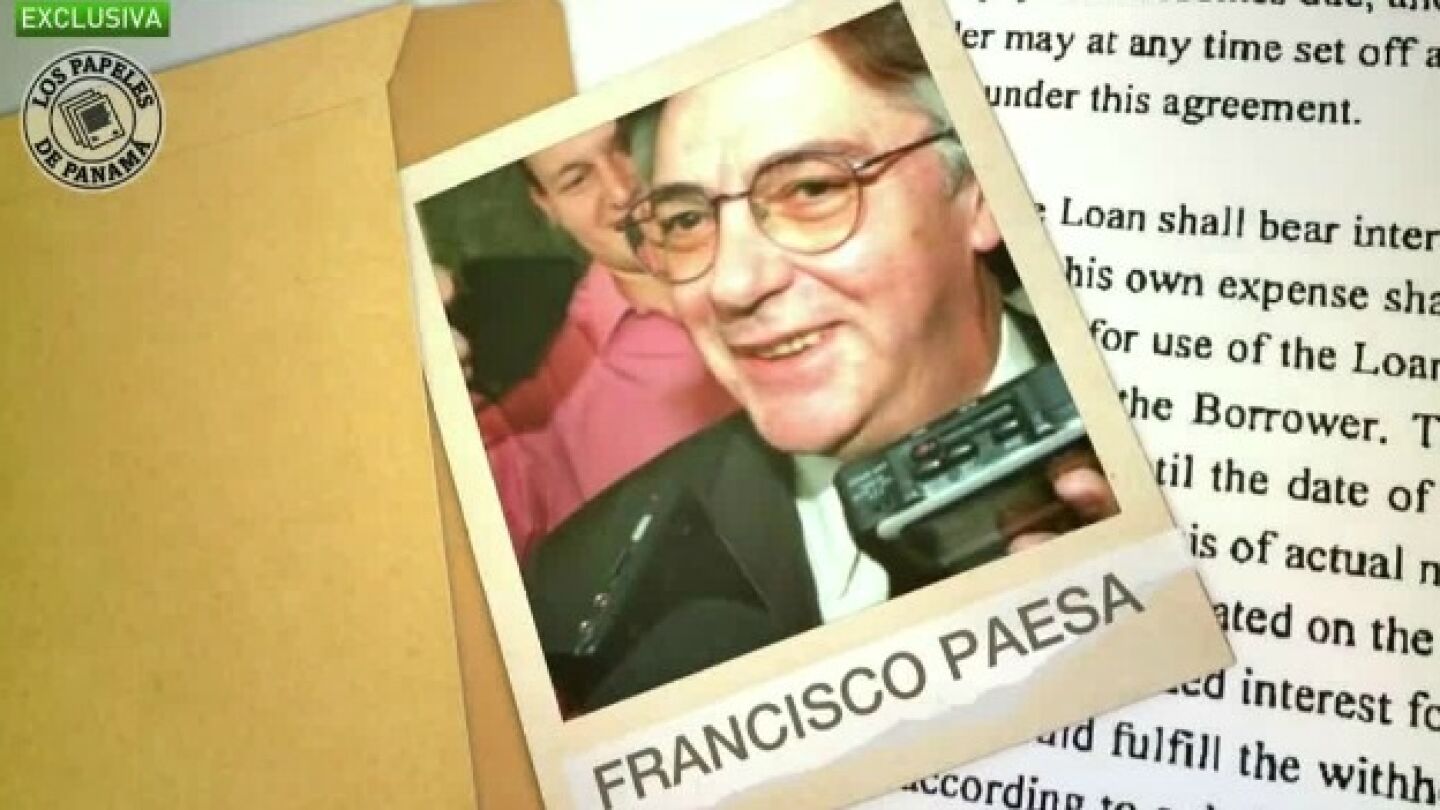 Francisco Paesa aparece en los papeles de Panam&aacute;