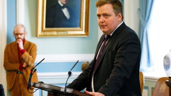 Primer ministro island&eacute;s, Sigmundur Gunnlaugsson