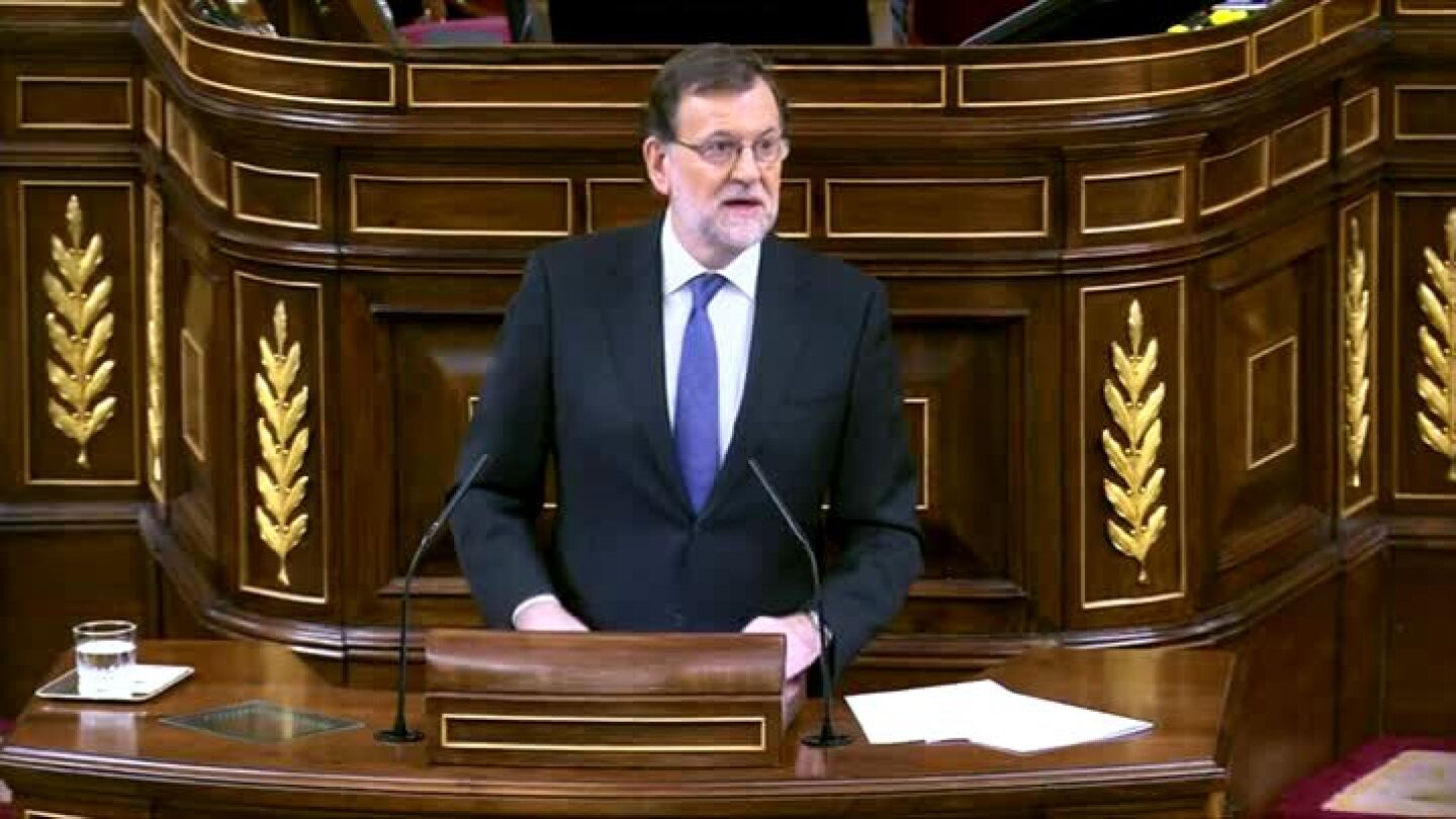 Mariano Rajoy en el Congreso