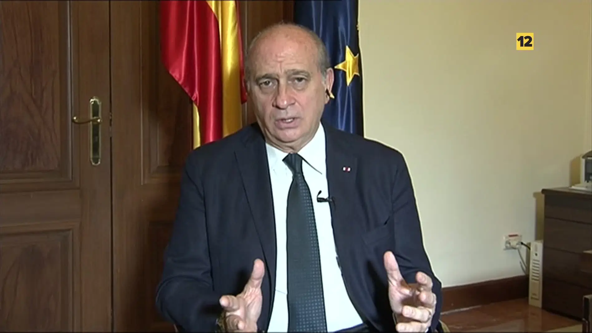 El ministro del Interior en funciones Jorge Fernández Díaz