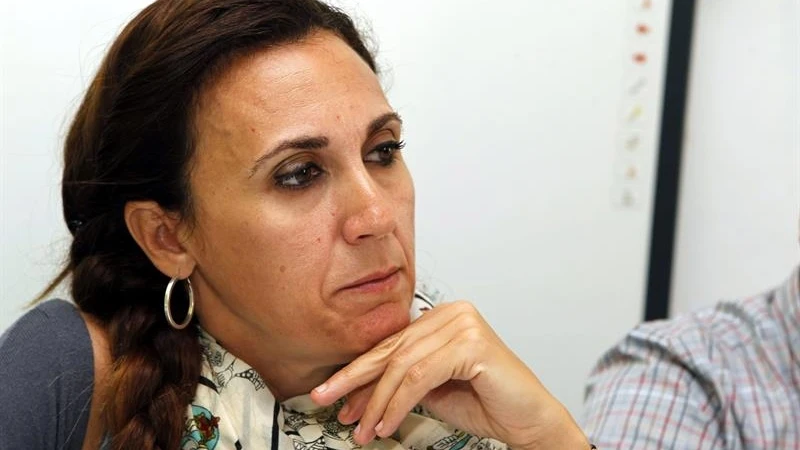 La secretaria general de la Comisión Española de Ayuda al Refugiado (CEAR), Estrella Galán