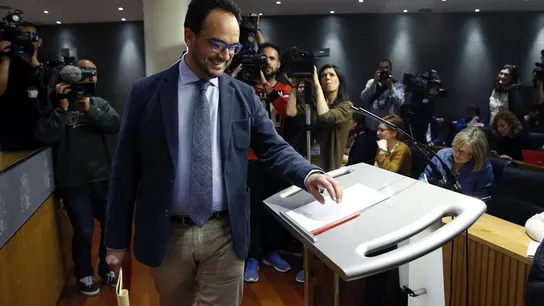 Antonio Hernando, portavoz del PSOE Antonio Hernando, portavoz del PSOE