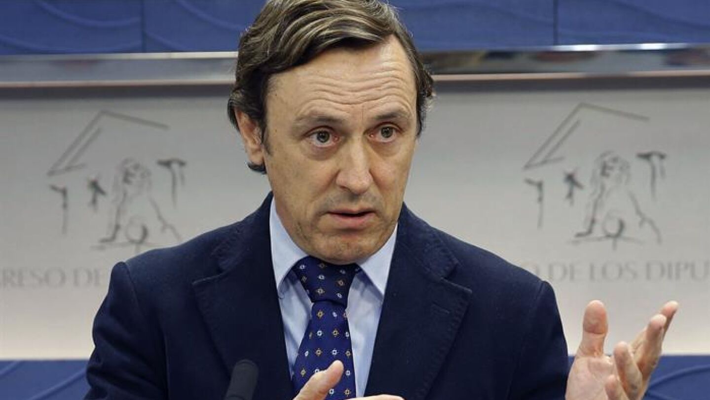 El portavoz del PP en el Congreso, Rafael Hernando