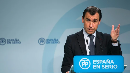 Martínez Maíllo en una rueda de prensa Martínez Maíllo en una rueda de prensa