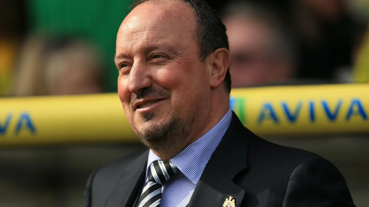 Rafa Benítez, entrenador del Newcastle